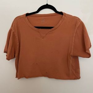 Aerie Crop Top Tee